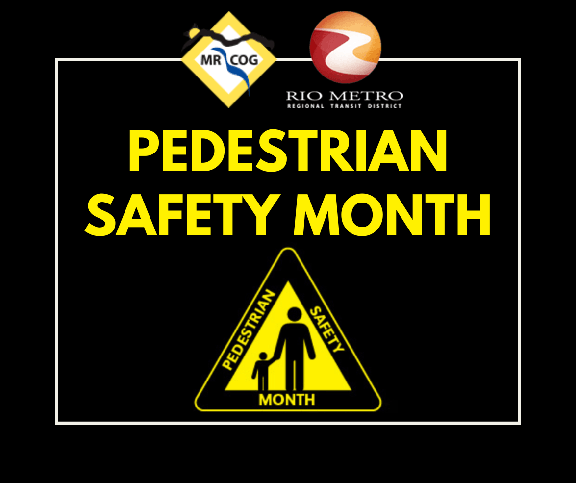 Pedestrian safety month: October